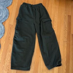 Oak & Fort cargo sweat pants size medium